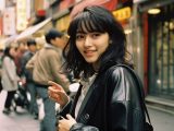 1991年　ストリートスナップ　千葉県　市原市　#ストリートスナップ　#AI美女　　
