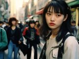1997年　ストリートスナップ　山梨県　甲斐市　#ストリートスナップ　#AI美女　　