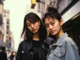 1990年　ストリートスナップ　東京都　東大和市　#ストリートスナップ　#AI美女　　