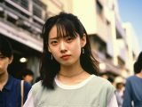 1996年　ストリートスナップ　島根県　浜田市　#ストリートスナップ　#AI美女　　