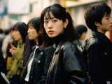 1990年　ストリートスナップ　愛媛県　宇和島市　#ストリートスナップ　#AI美女　　