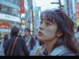 1993年　ストリートスナップ　滋賀県　守山市　#ストリートスナップ　#AI美女　　