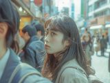 1996年　ストリートスナップ　新潟県　三条市　#ストリートスナップ　#AI美女　　