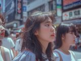 1996年　ストリートスナップ　大分県　中津市　#ストリートスナップ　#AI美女　　