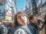 1995年　ストリートスナップ　大阪府　吹田市　#ストリートスナップ　#AI美女　　