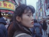 1993年　ストリートスナップ　長崎県　佐世保市　#ストリートスナップ　#AI美女　　